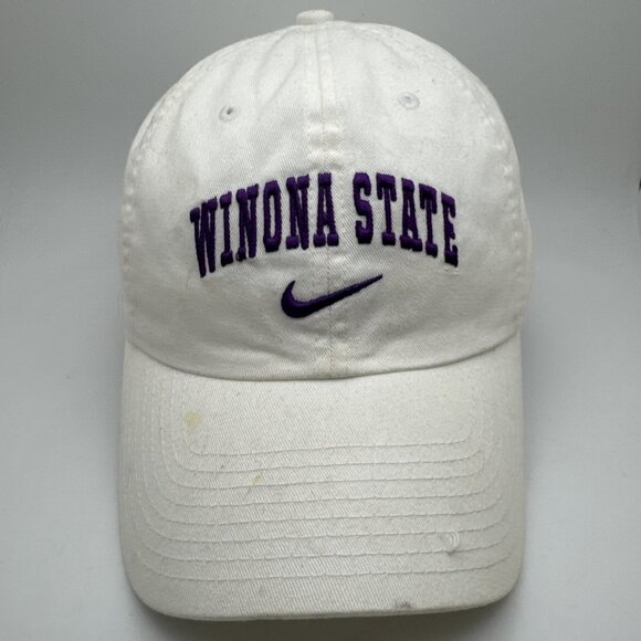 Nike Winona State Warriors Hat Cap  NCAA Basketball Mens College Strapback - Picture 1 of 5